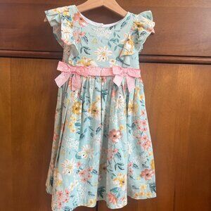 Girls Floral Fem Dress